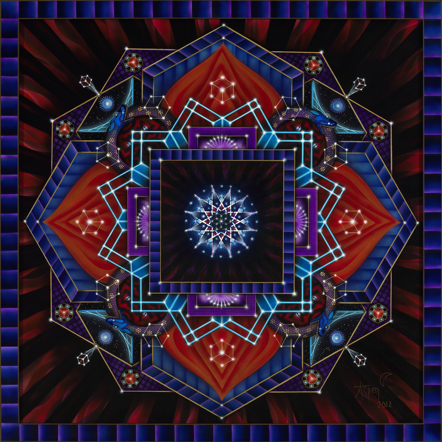 Cubular Mandala - Kaleidoscope , HD Wallpaper & Backgrounds