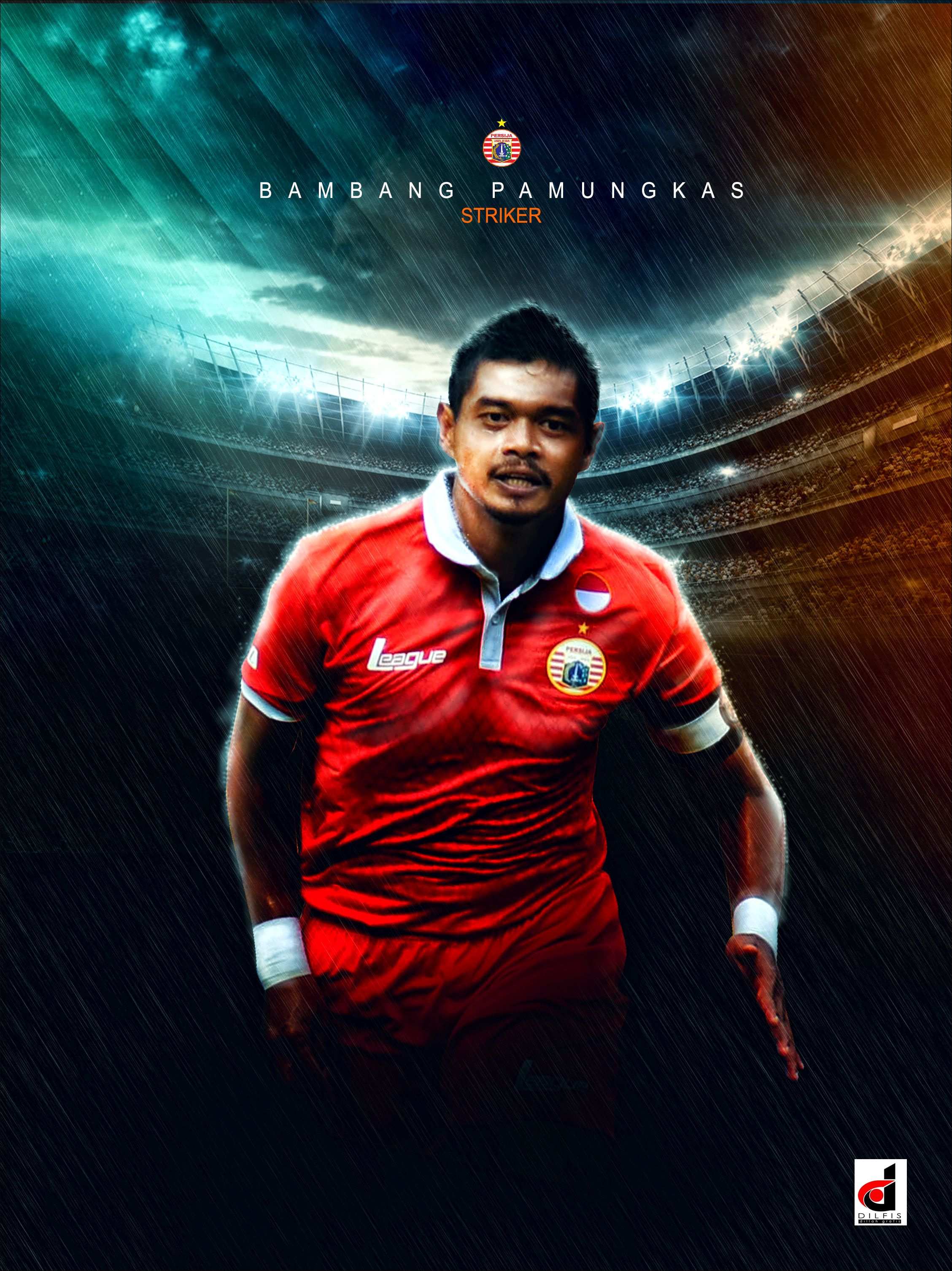 Wallpaper Persija Hd Terbaru Poster Bambang Pamungkas - Bambang Pamungkas , HD Wallpaper & Backgrounds