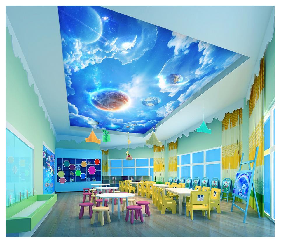 3d Wallpaper Custom Photo Ceiling Mural Wallpaper Children's - Children's Room , HD Wallpaper & Backgrounds