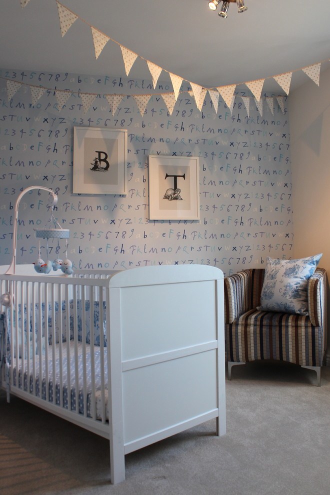 90 Best Best Baby Boy Nurseries Images On Pinterest - Boys Nursery Wallpaper Uk , HD Wallpaper & Backgrounds