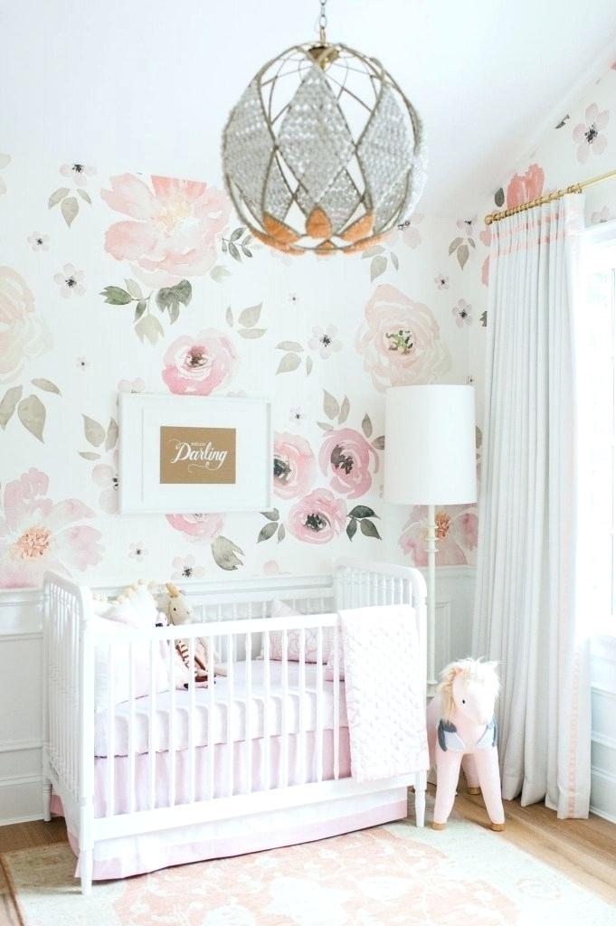 Coral - Baby Girl Nursery Pink , HD Wallpaper & Backgrounds