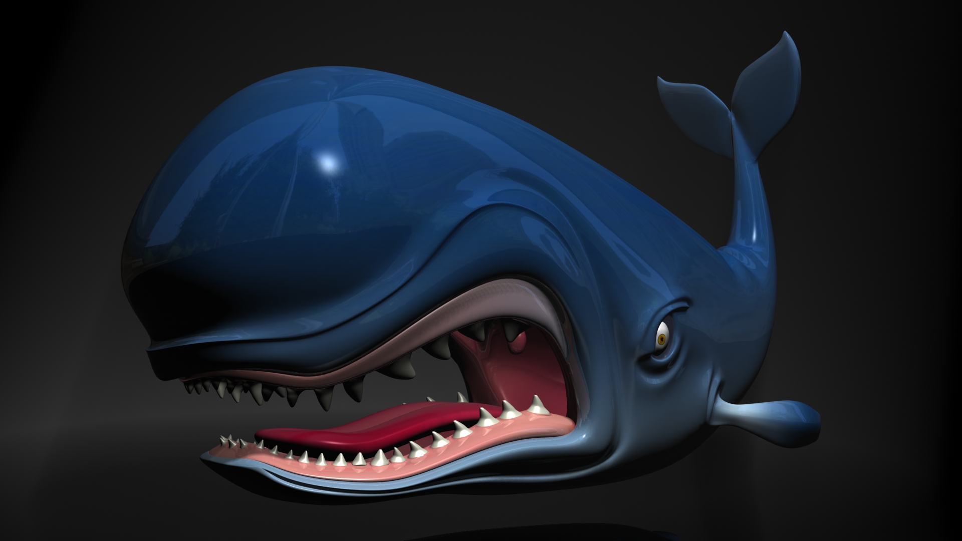3d Whale - Whales , HD Wallpaper & Backgrounds