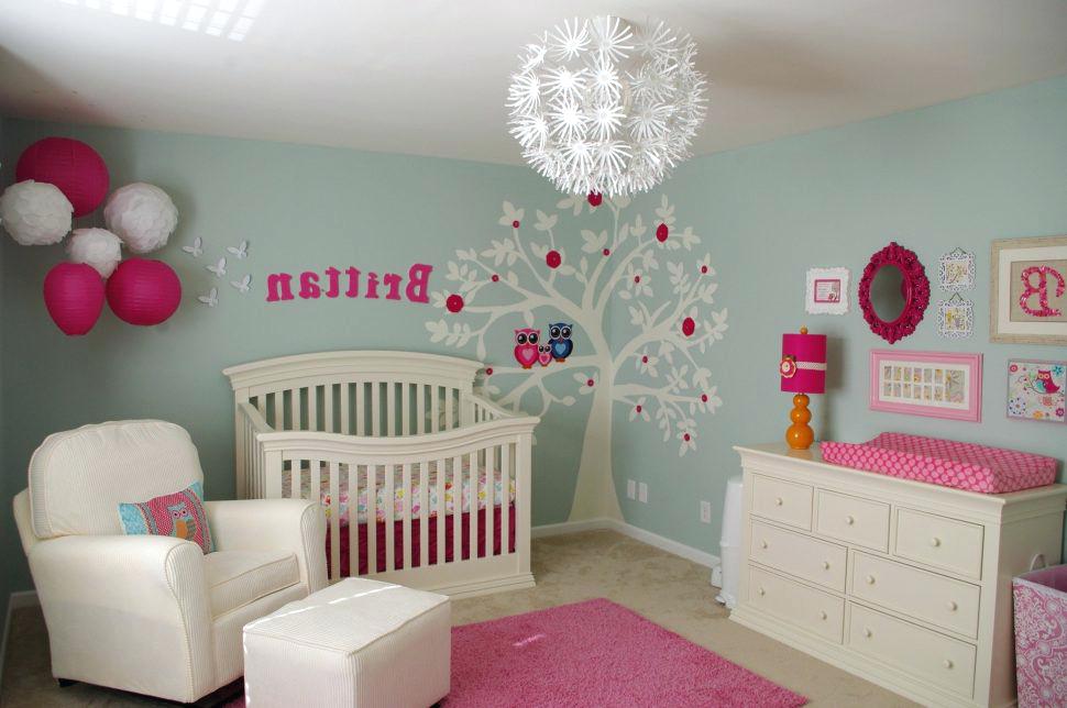 Baby Boy Wallpaper Nursery Babies Room Wallpaper 7 - Baby Room Decoration Diy , HD Wallpaper & Backgrounds