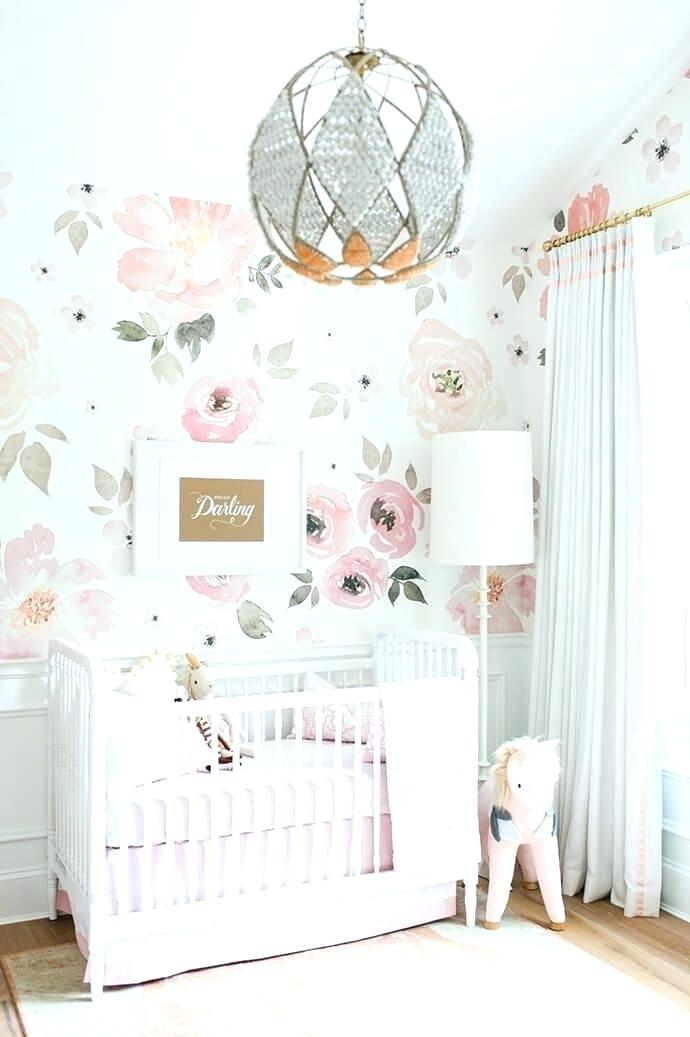 Baby Room Wallpaper Ideas Baby Bedroom Wallpaper Touring - Baby Nursery Girl Ideas , HD Wallpaper & Backgrounds