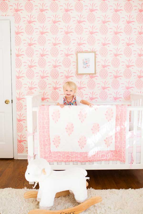 Boy Nursery Doing One Wall Of Wallpaper Is Often, Easier, - Bedroom , HD Wallpaper & Backgrounds