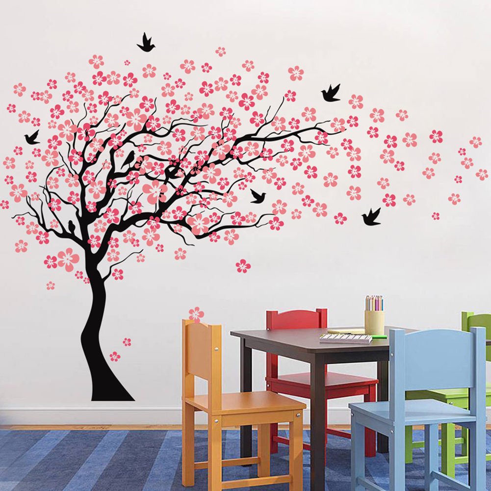 Get Quotations - Cherry Blossom Tree Mural , HD Wallpaper & Backgrounds