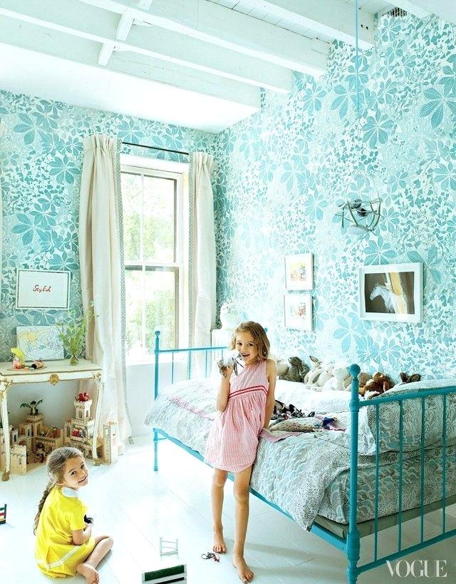 Girl Bedroom Wallpaper Baby Girl Bedroom Wallpaper - Miranda Brooks House , HD Wallpaper & Backgrounds