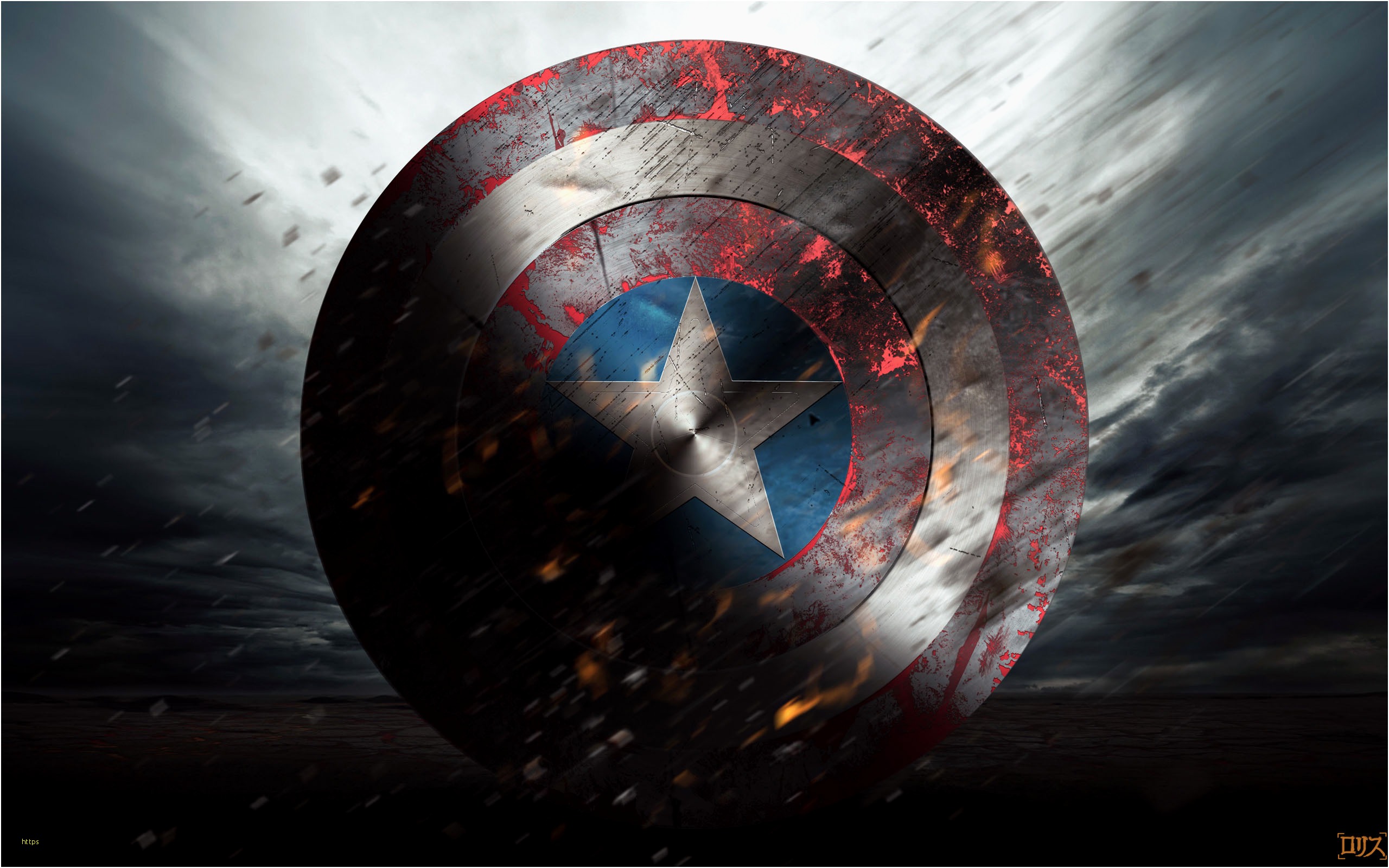 Captain America Wallpaper Awesome Captain America Shield - Captain America Shield Endgame , HD Wallpaper & Backgrounds