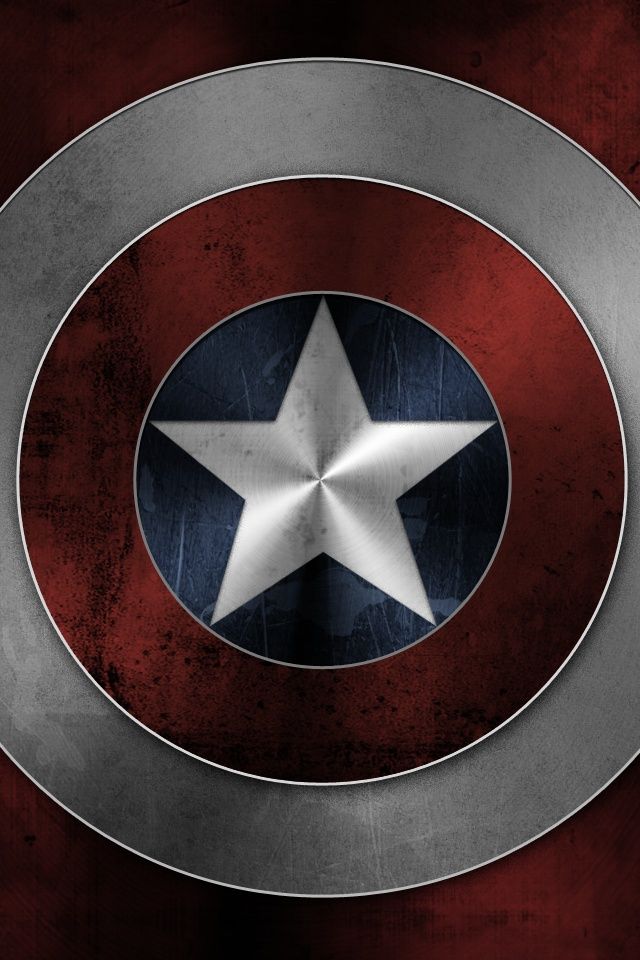 Captain America Shield Wallpaper - Captain America Shield Iphone 6 , HD Wallpaper & Backgrounds