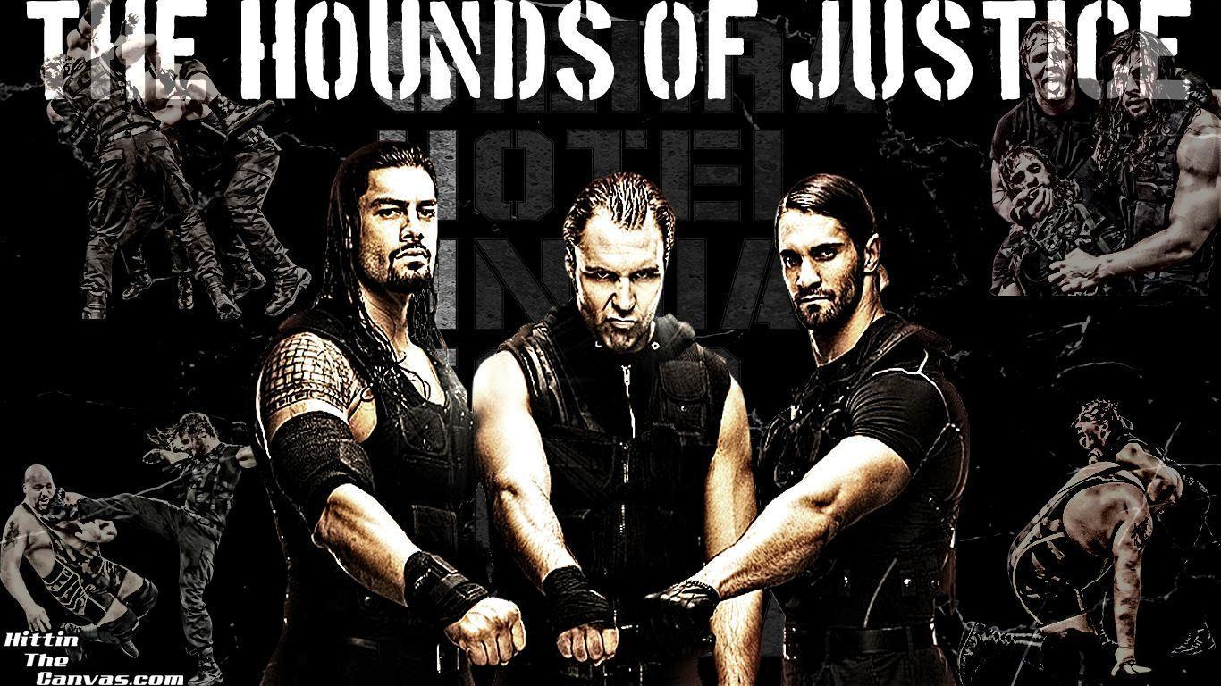 Wwe The Shield Wallpaper - Shield Hounds Of Justice , HD Wallpaper & Backgrounds