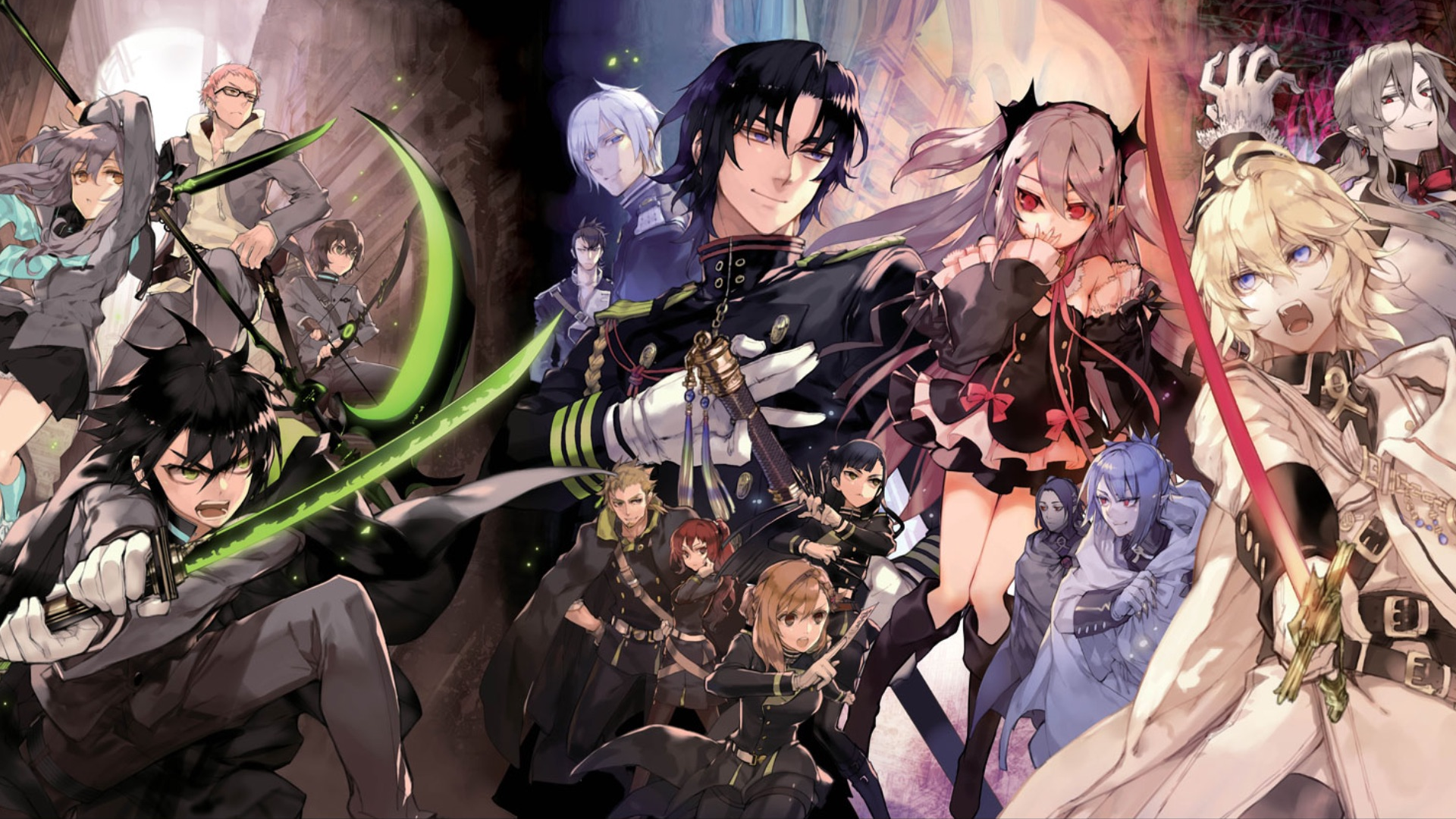 [wat15] Owari No Seraph Vol - Seraph Of The End , HD Wallpaper & Backgrounds