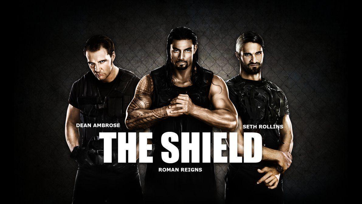 The Shield Wwe Wallpaper - Roman Dean Seth Shield , HD Wallpaper & Backgrounds
