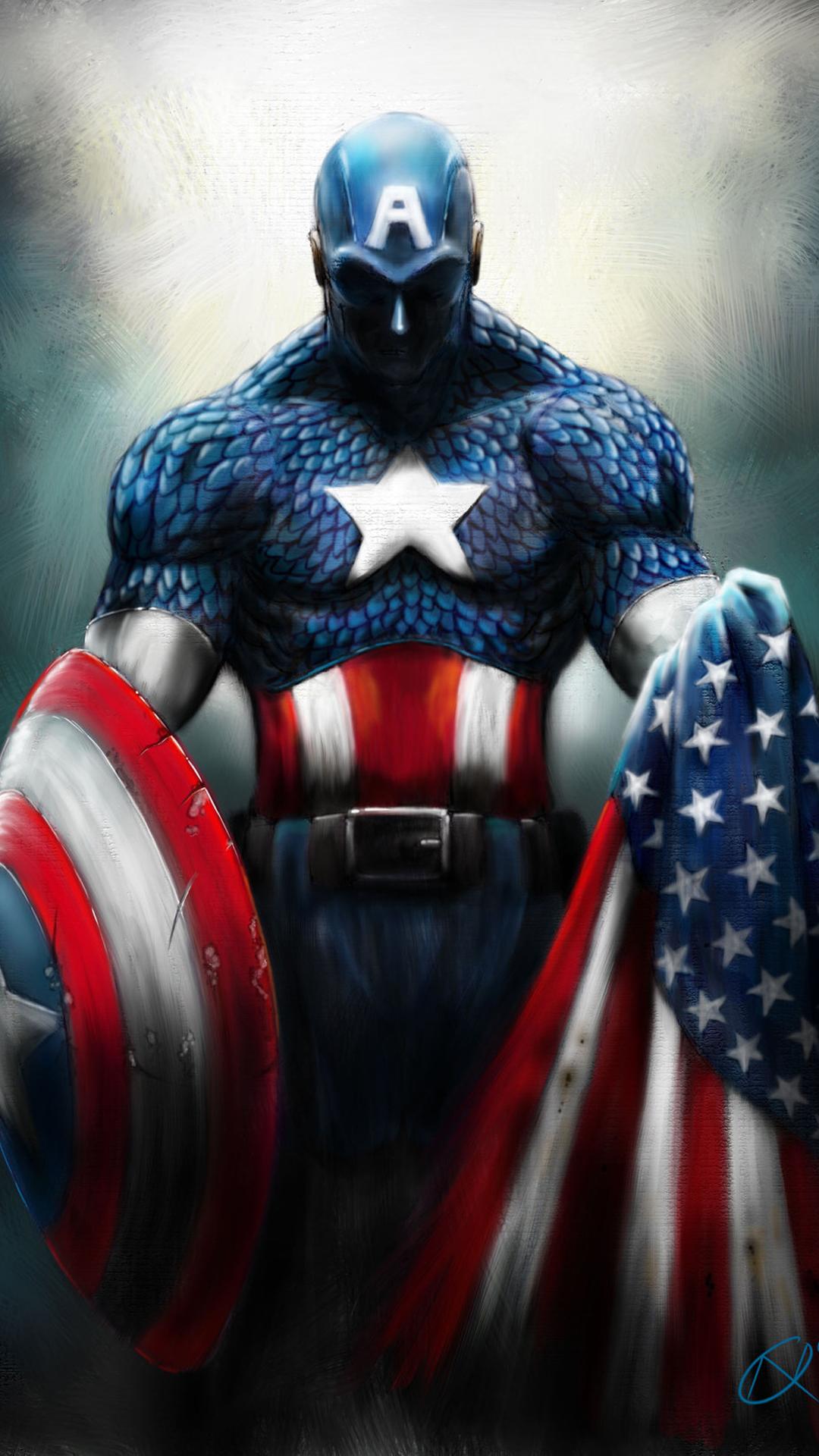 American Wallpapers Hd - Captain America Wallpaper Iphone , HD Wallpaper & Backgrounds