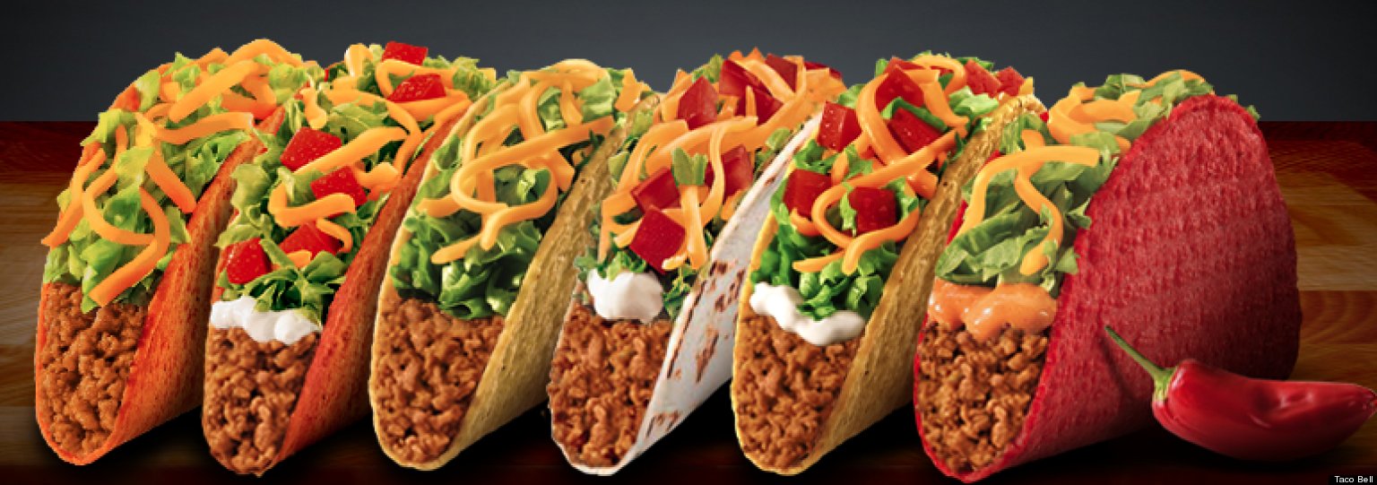 I Can't Even Afford 6 Tacos From Taco Bell For Dinner - Taco Bell Food Ad , HD Wallpaper & Backgrounds