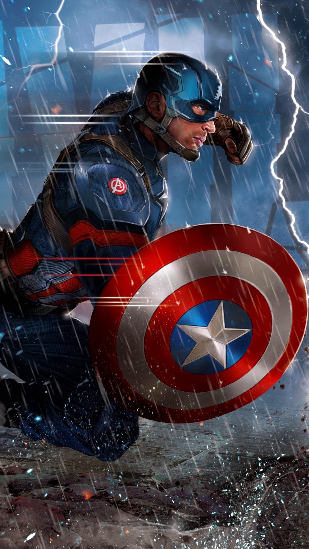 Captain America Shield Wallpaper Iphone - Captain America , HD Wallpaper & Backgrounds
