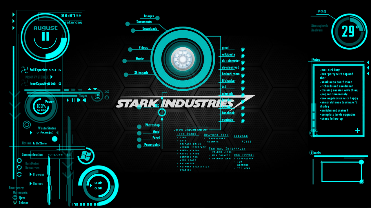 Wallpapers Jarvis The Most Sophisticated I Ve Had And - Stark Industries Wallpaper 4k , HD Wallpaper & Backgrounds