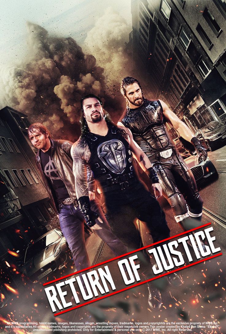 Wwe The Shield 2017 Return Of Justice Poster By Edaba7 - Wwe The Shield 2017 Logo , HD Wallpaper & Backgrounds