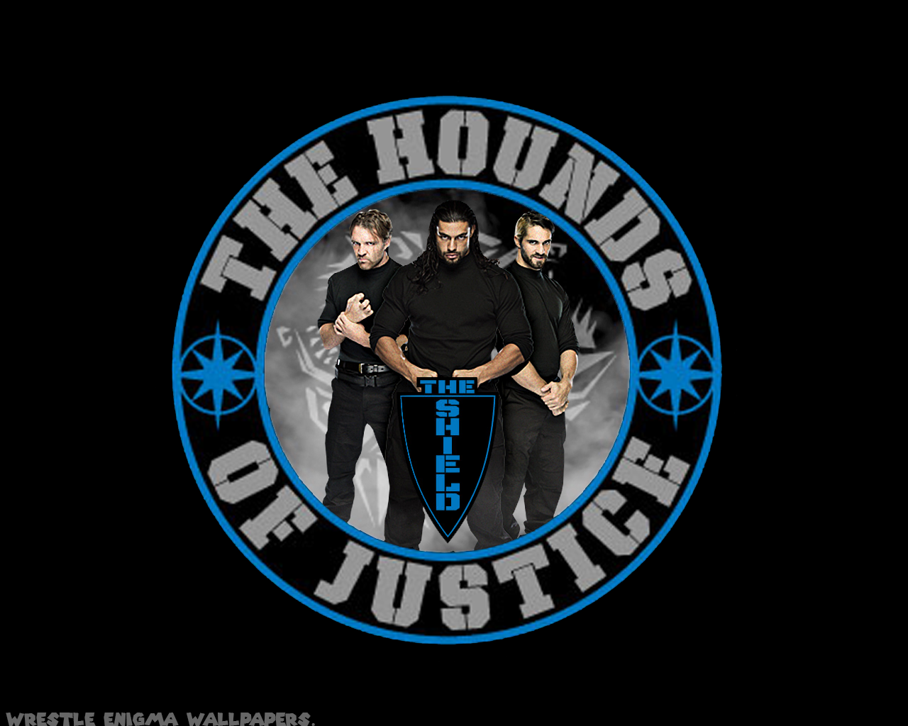 The Shield Wallpaper - Wwe The Shield Logo 2019 , HD Wallpaper & Backgrounds