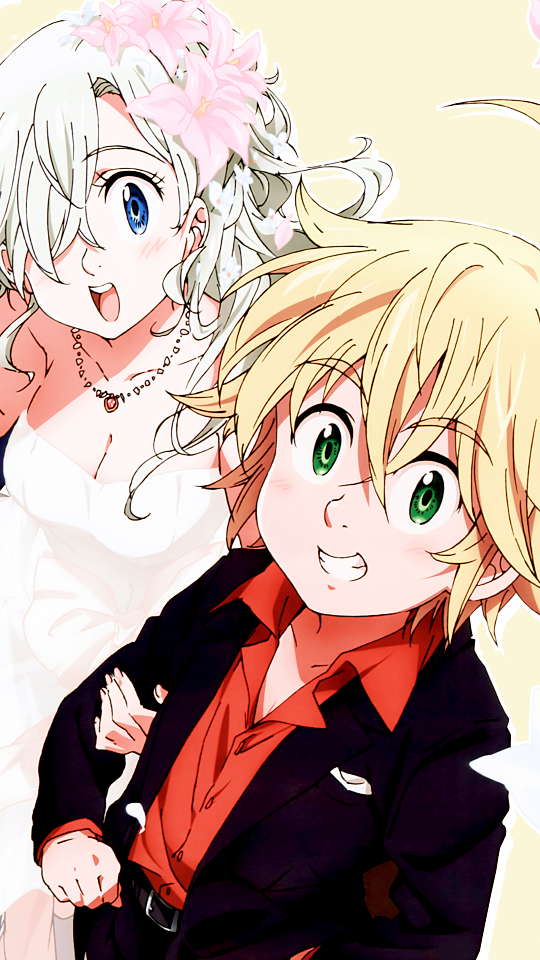 Some Cute Meliodas Wallpapers - Nanatsu No Taizai Meliodas X Elizabeth , HD Wallpaper & Backgrounds