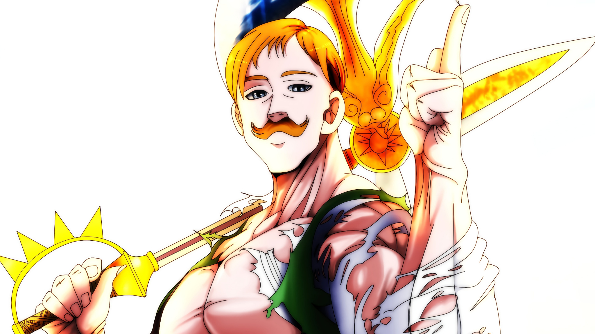 Escanor, The Seven Deadly Sins, Anime, Wallpaper - Nanatsu No Taizai Escanor , HD Wallpaper & Backgrounds