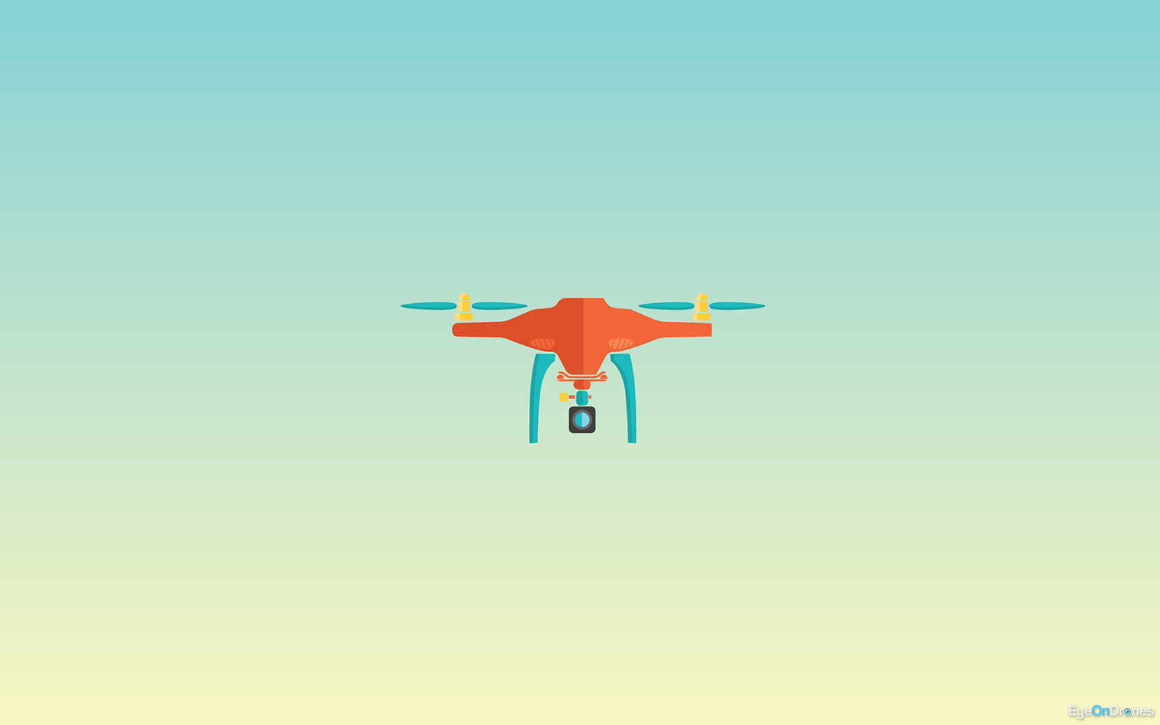 Drone Minimal Artwork - Jet Aircraft , HD Wallpaper & Backgrounds