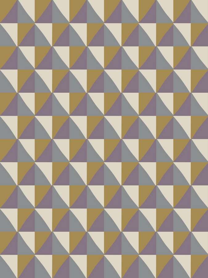 Geometry Wallpaper Mural Grey Brown Purple - Triangle , HD Wallpaper & Backgrounds