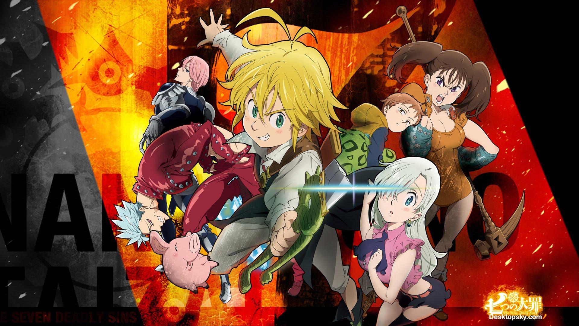 Seven Deadly Sins 1080p , HD Wallpaper & Backgrounds