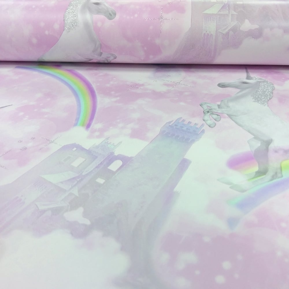 Holden Unicorns Pattern Childrens Wallpaper Glitter - Wallpaper , HD Wallpaper & Backgrounds