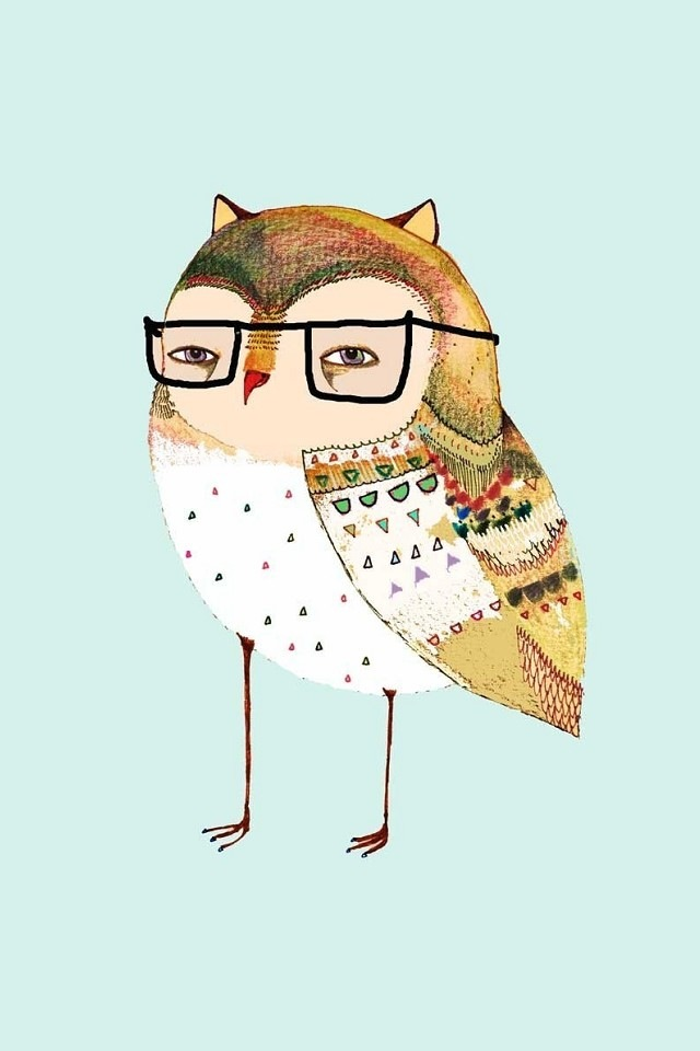 Owl Cartoon Wallpaper Phone , HD Wallpaper & Backgrounds