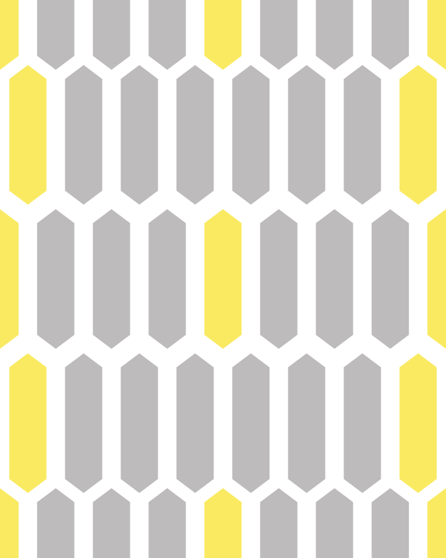 Yellow And Grey Geometric , HD Wallpaper & Backgrounds