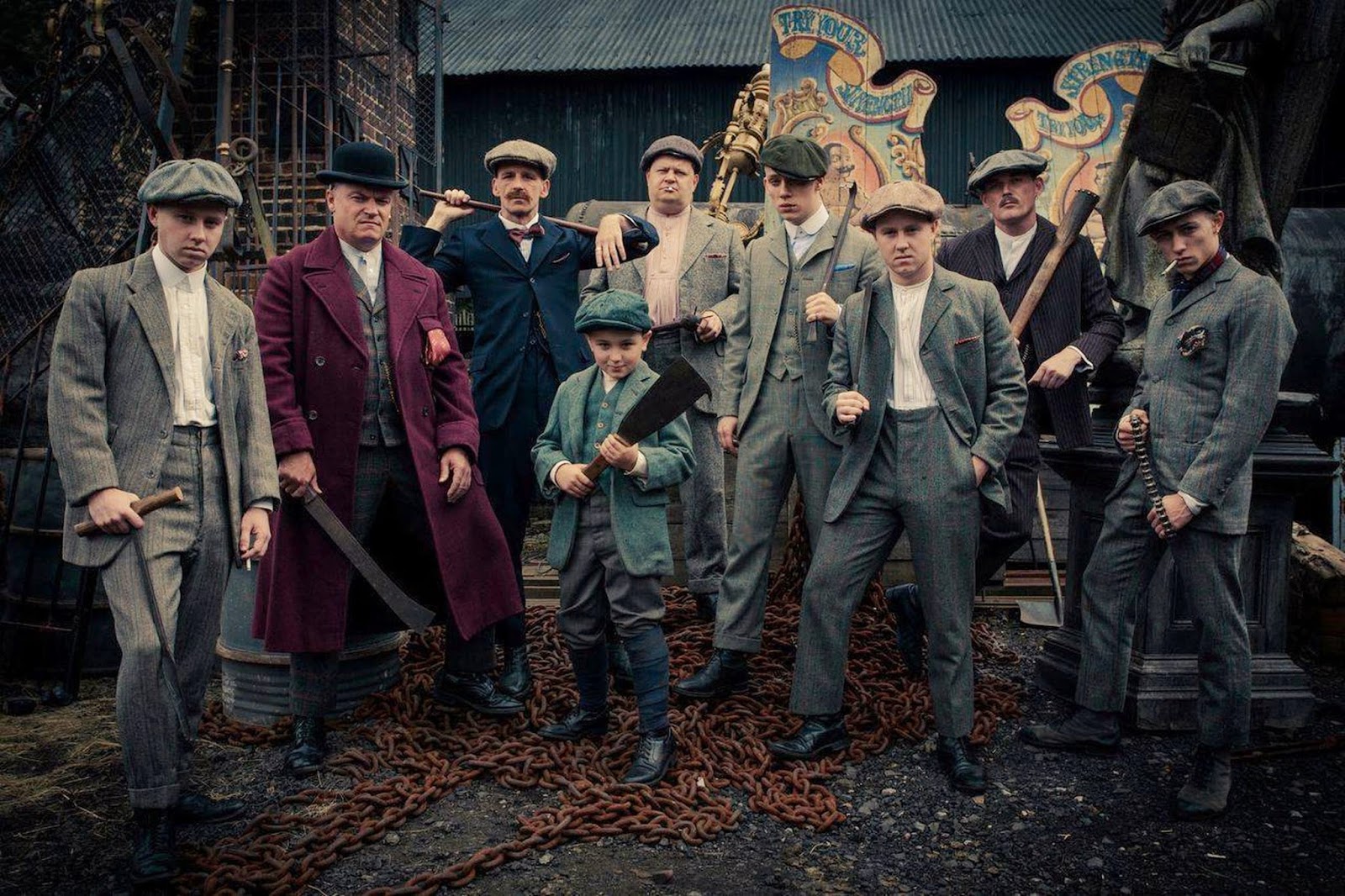 Peaky Blinders Is A British Historical Crime Drama - Peaky Blinders Family , HD Wallpaper & Backgrounds
