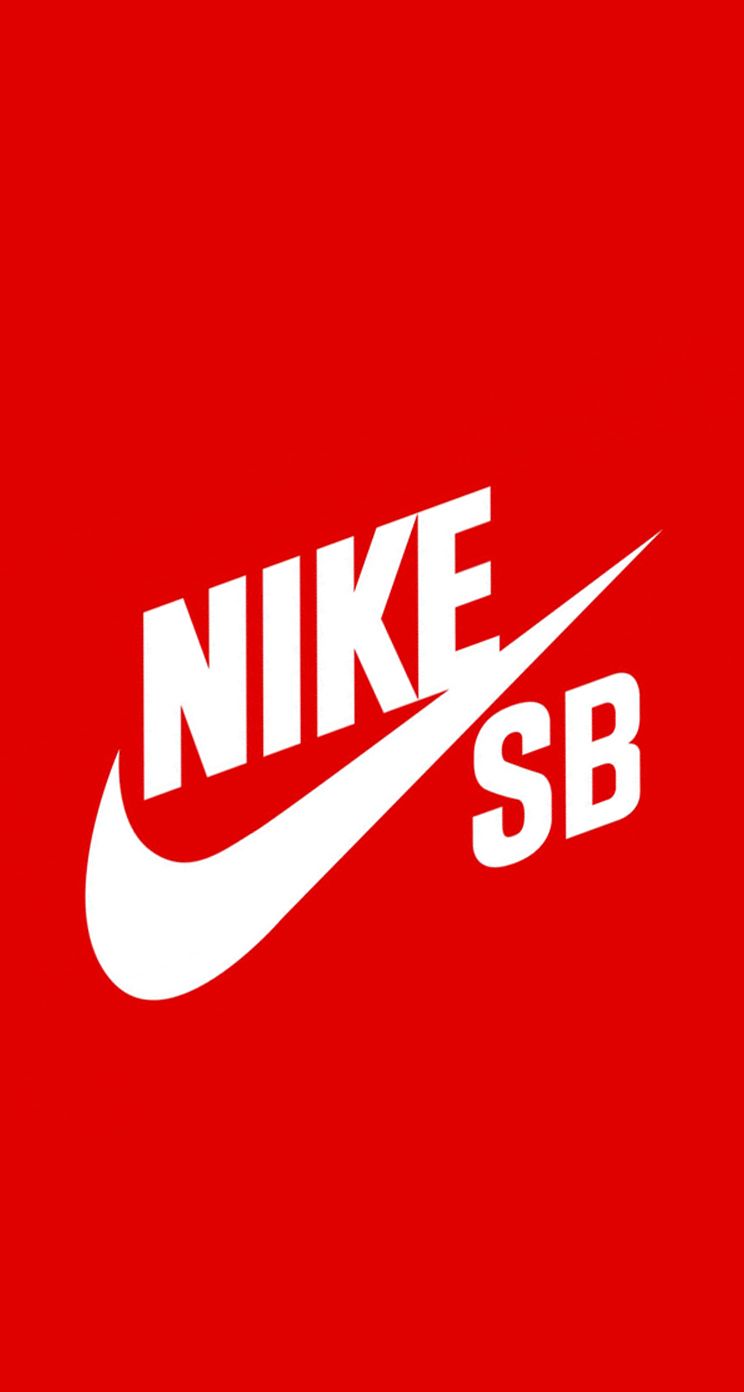 Nike Sb Iphone Wallpapers - Red Nike Sb Logo , HD Wallpaper & Backgrounds