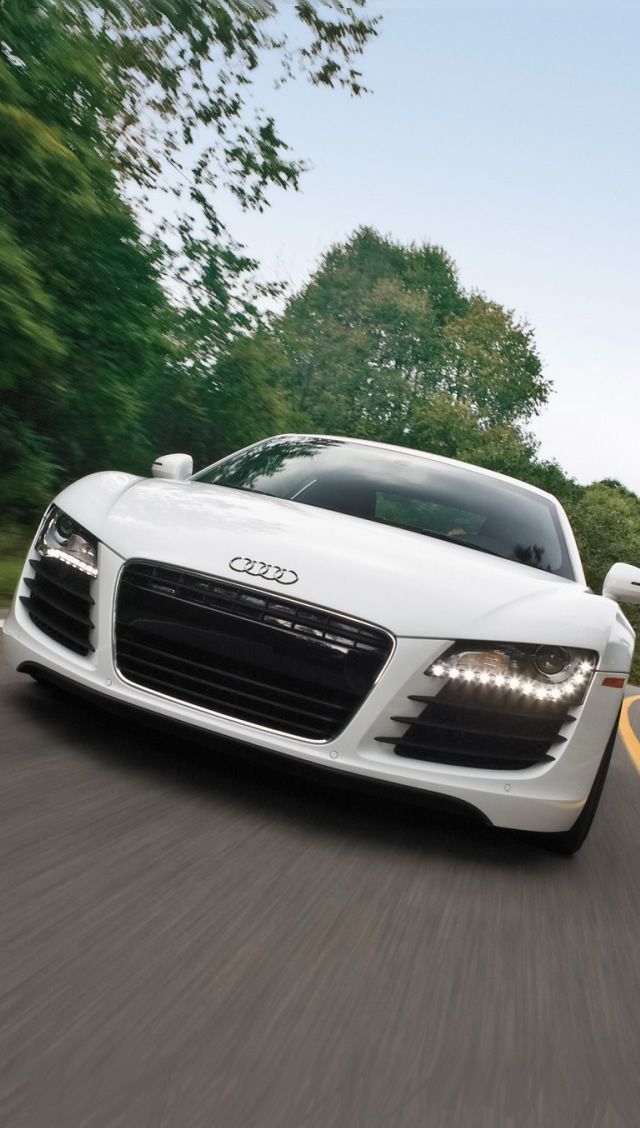 Audi R8 Front Iphone 5s Wallpaper Download , HD Wallpaper & Backgrounds