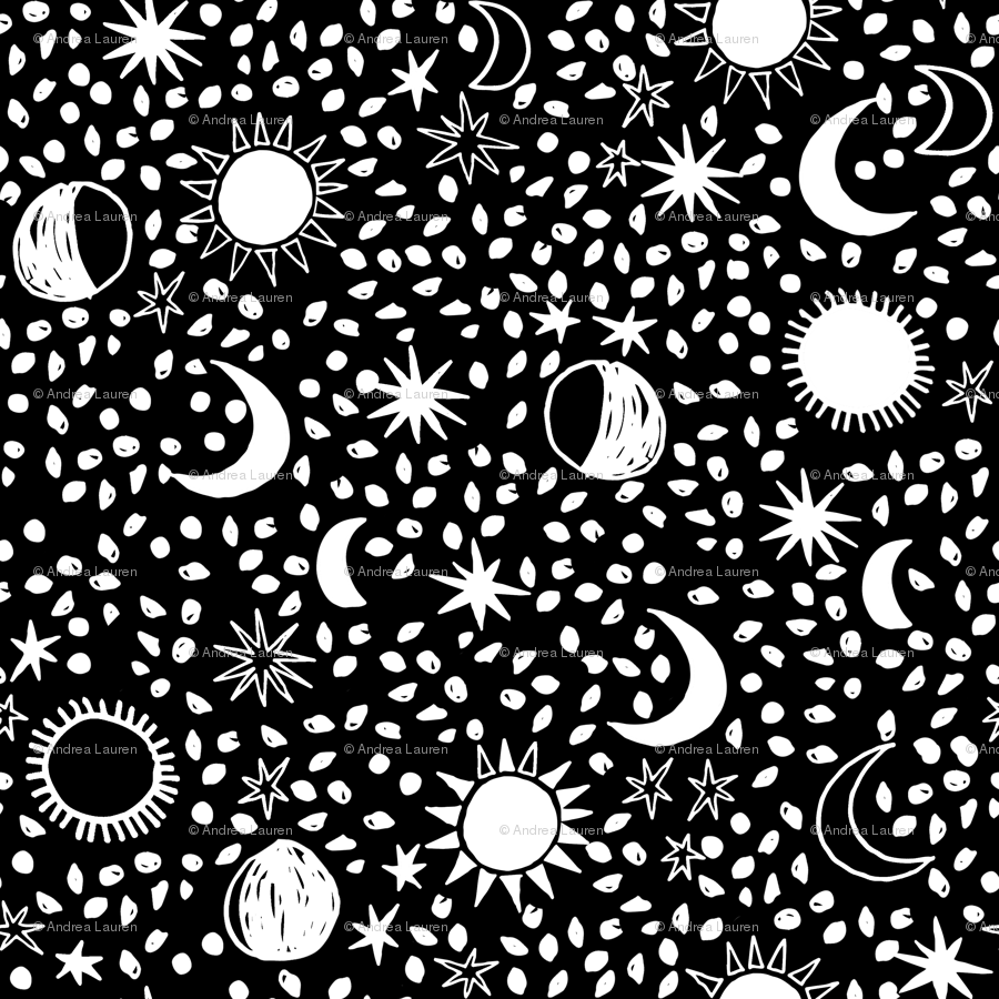 Sun, Moon, Stars - Moon Sun And Stars , HD Wallpaper & Backgrounds