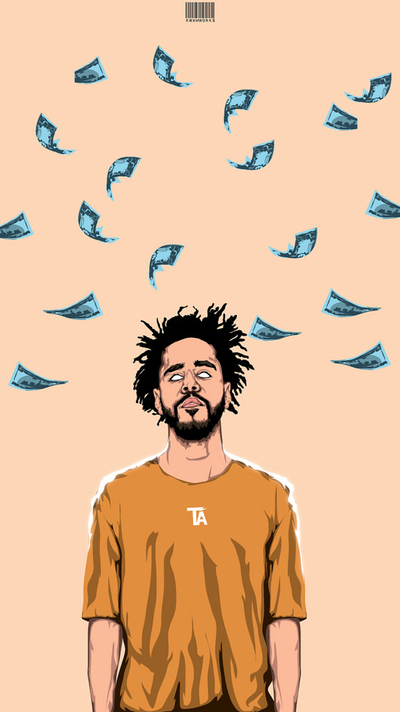 Rapper Wallpapers For Iphone - J Cole Iphone Wallpaper 2016 , HD Wallpaper & Backgrounds