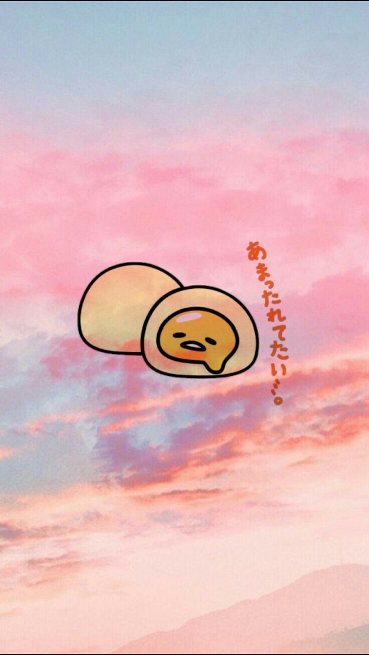 Pin By Option B On Gudetama - Pink Gudetama Lockscreen , HD Wallpaper & Backgrounds