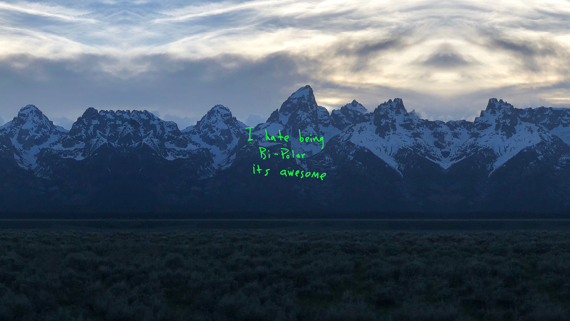 Kanye West Album Cover Ye , HD Wallpaper & Backgrounds