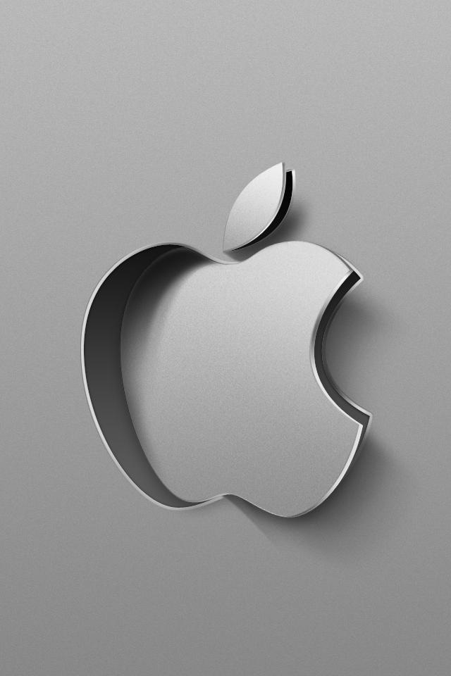 Apple 3d Wallpaper - Iphone Apple Wallpaper 3d , HD Wallpaper & Backgrounds