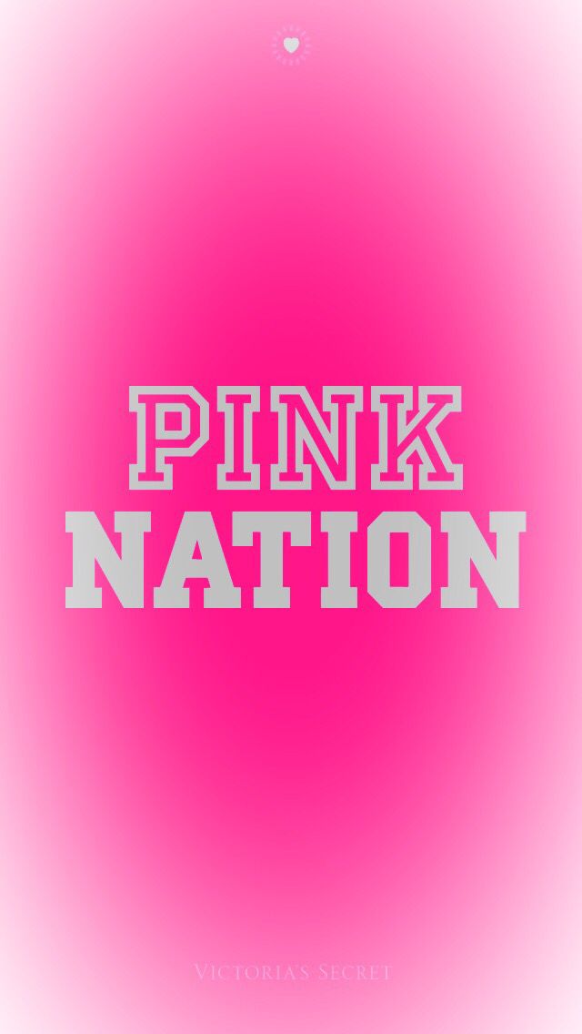 Pink Nation Wallpaper - Vs Pink Nation Logo , HD Wallpaper & Backgrounds