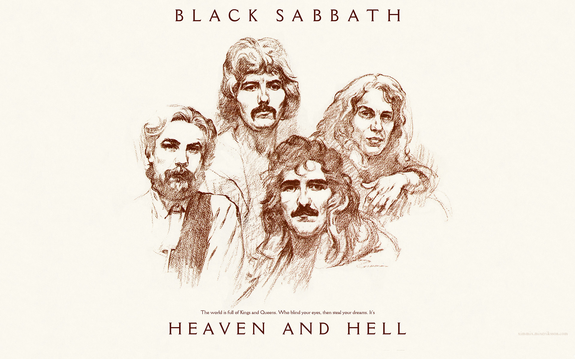 Parkway Drive, Nirvana, Black Sabbath, Falling In Reverse, - Black Sabbath Heaven And Hell Back Cover , HD Wallpaper & Backgrounds