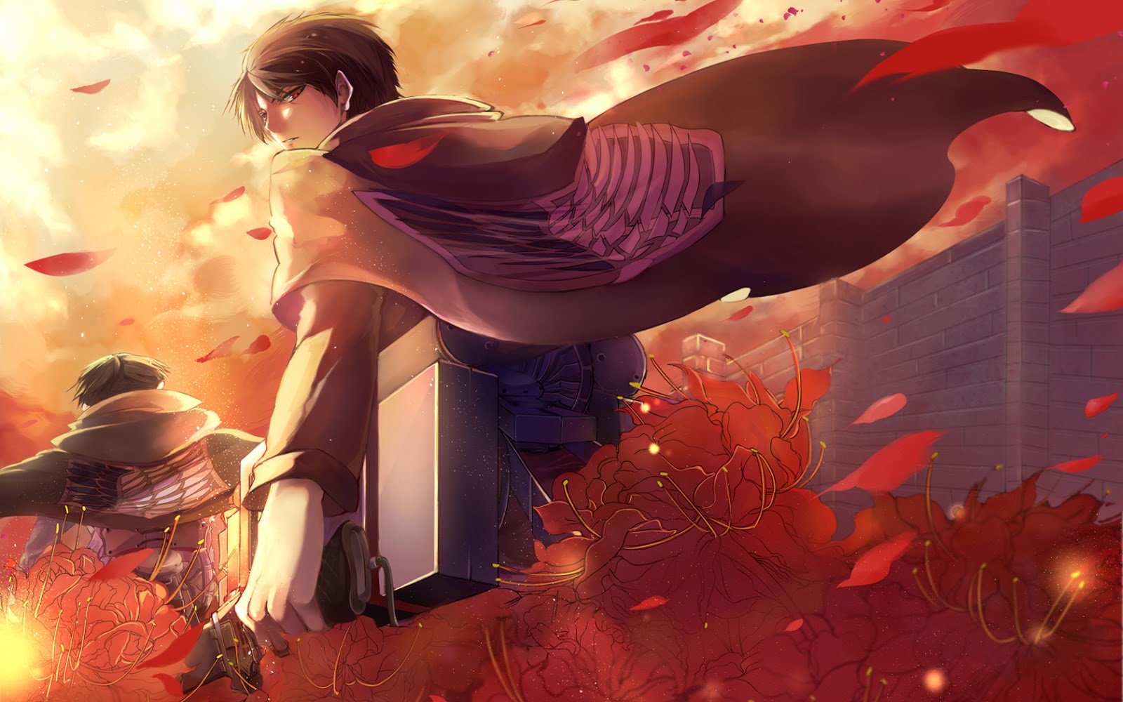 Attack On Titan Levi Wallpaper - Attack On Titan Levi Hd , HD Wallpaper & Backgrounds