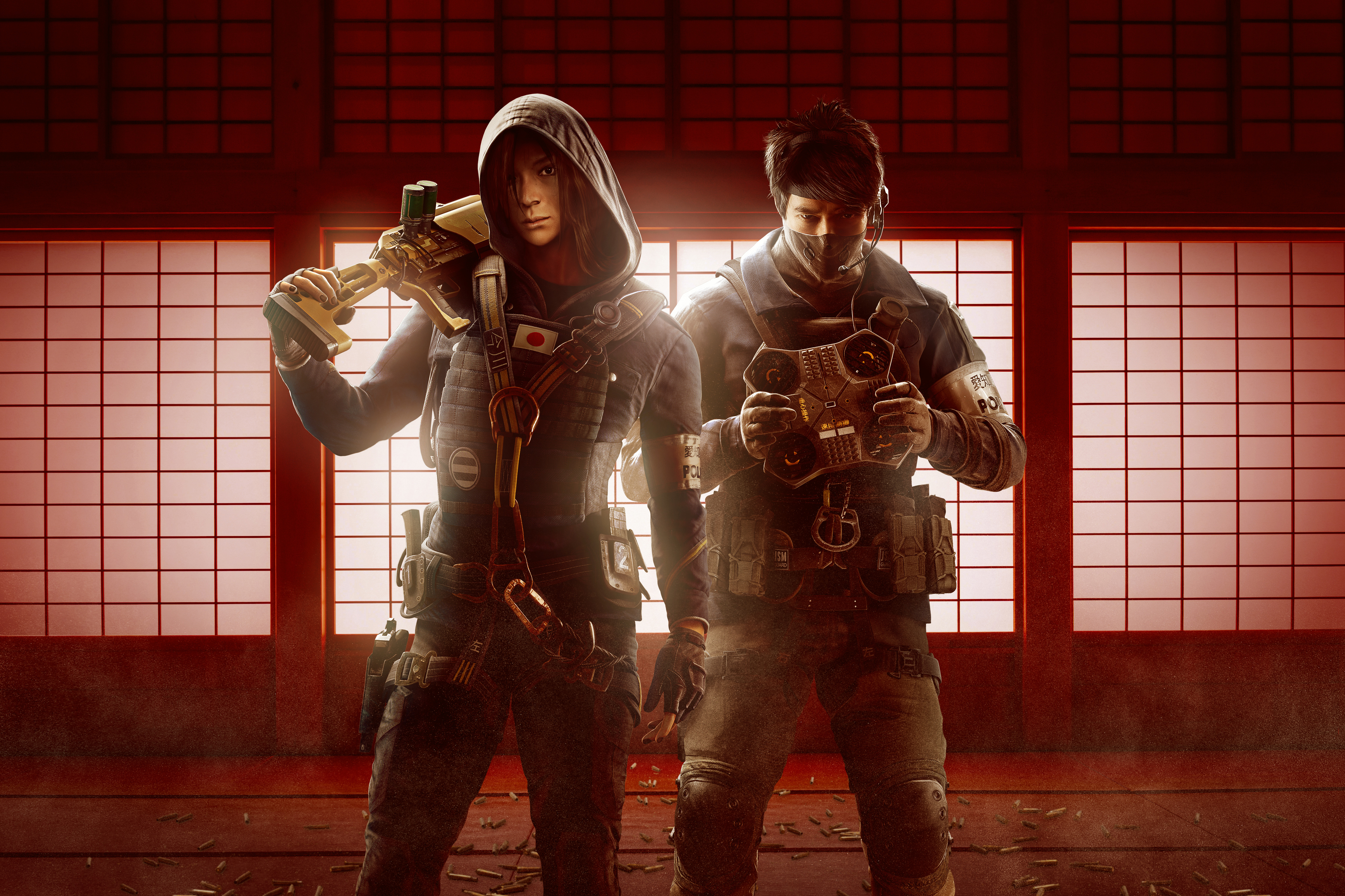 Download Wallpaper From Game Tom Clancy's Rainbow Six - Tom Clancy's Rainbow Six Siege Hibana , HD Wallpaper & Backgrounds