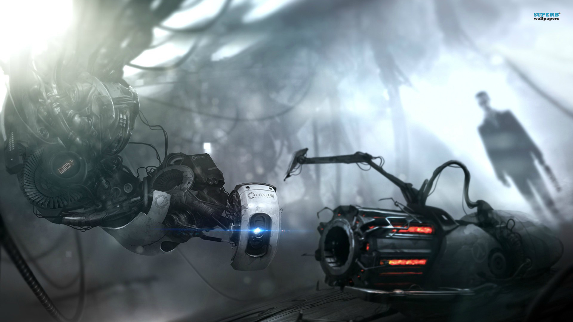 Half-life 2 Hd Wallpapers - Glados Portal 2 Hd , HD Wallpaper & Backgrounds