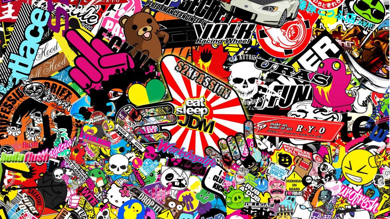 Stickers Bombs Hd , HD Wallpaper & Backgrounds