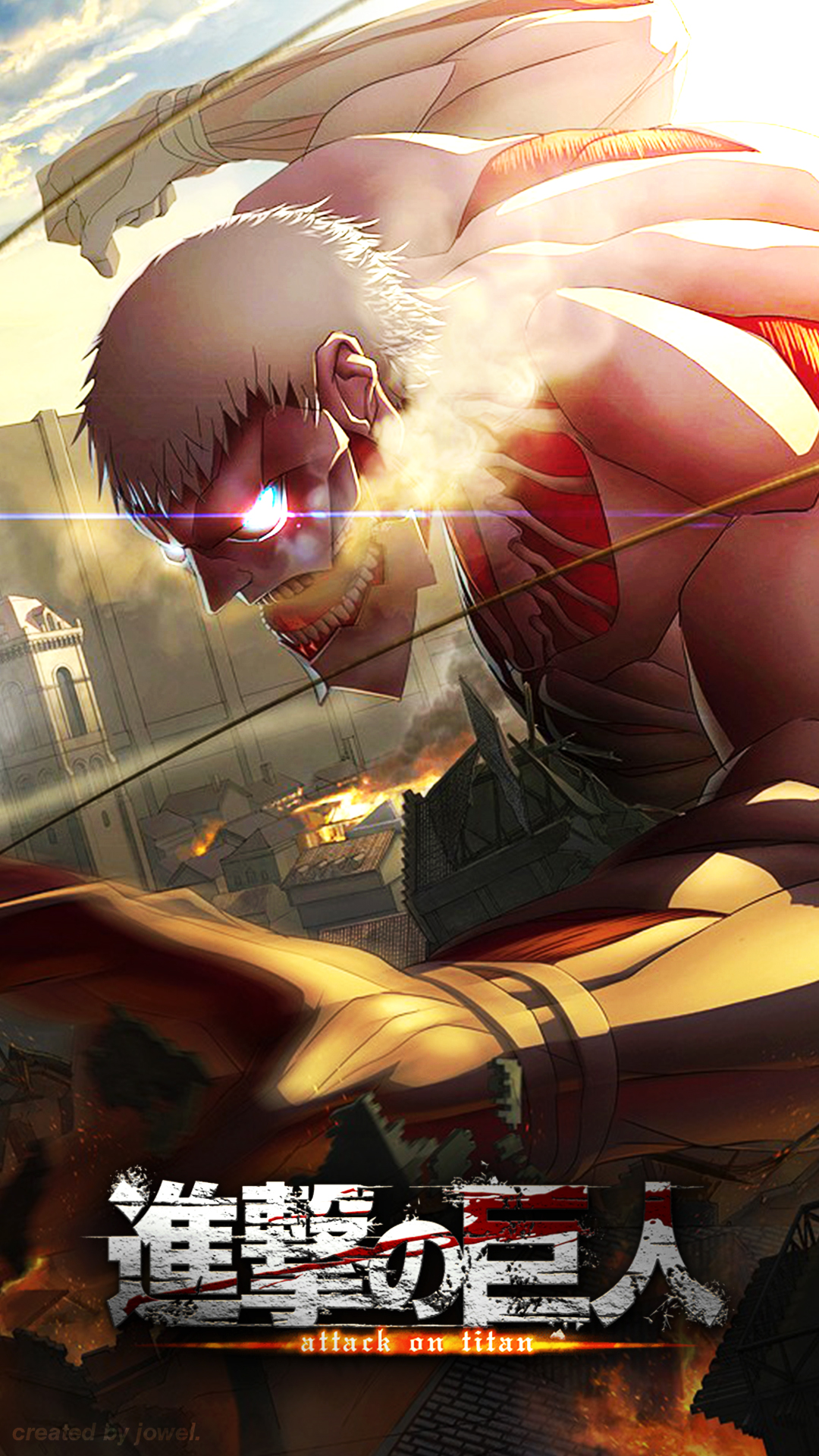 Shingeki No Kyojin - Attack On Titan Phone , HD Wallpaper & Backgrounds