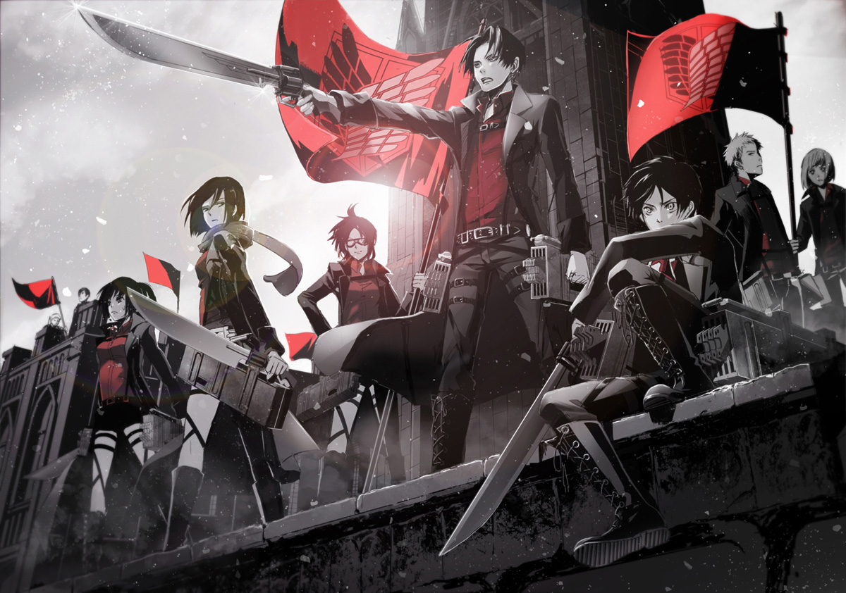 Shingeki No Kyojin Season 2 Wallpaper - Fanart L Attaque Des Titans , HD Wallpaper & Backgrounds