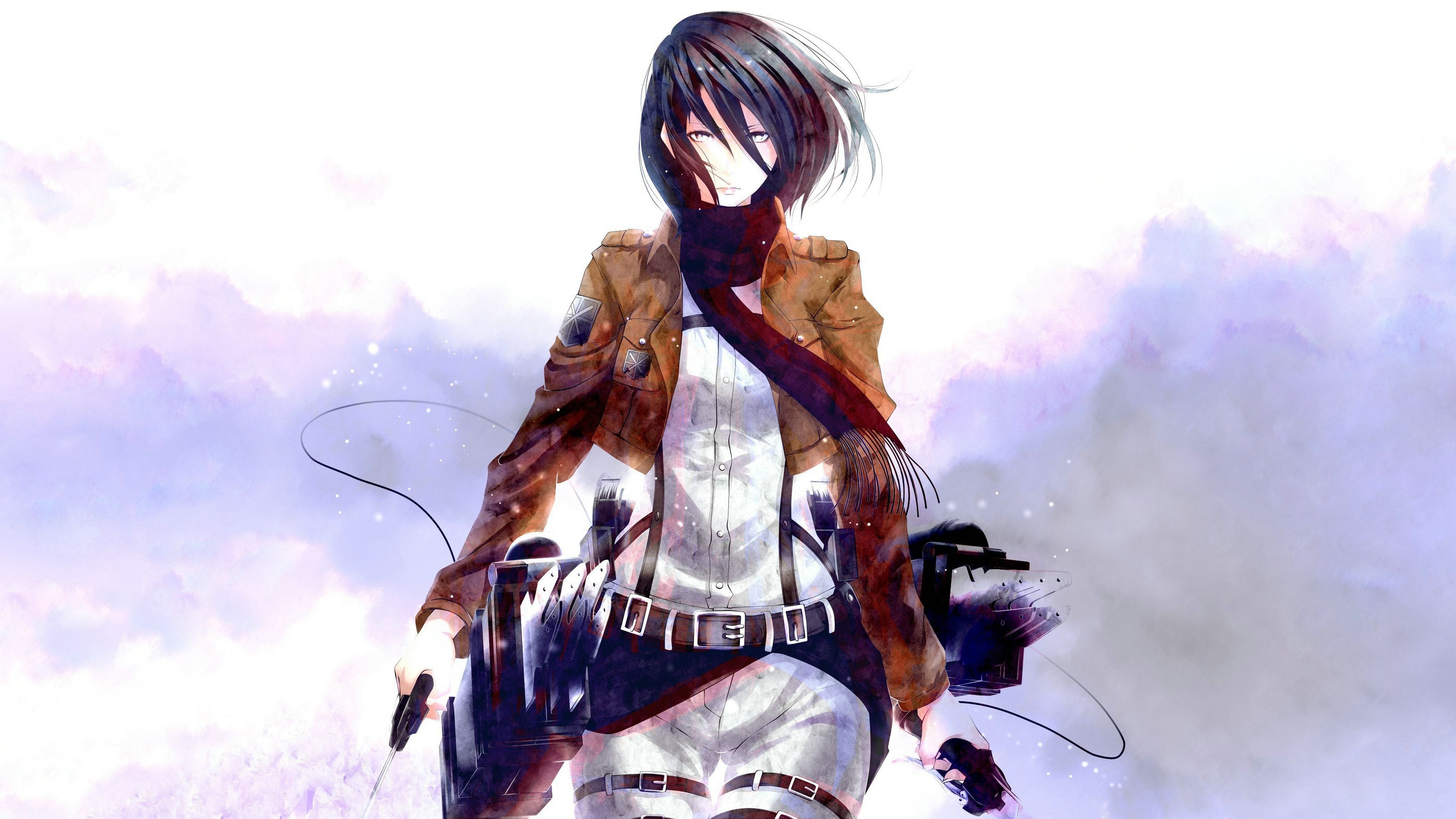 Mikasa Ackerman , HD Wallpaper & Backgrounds
