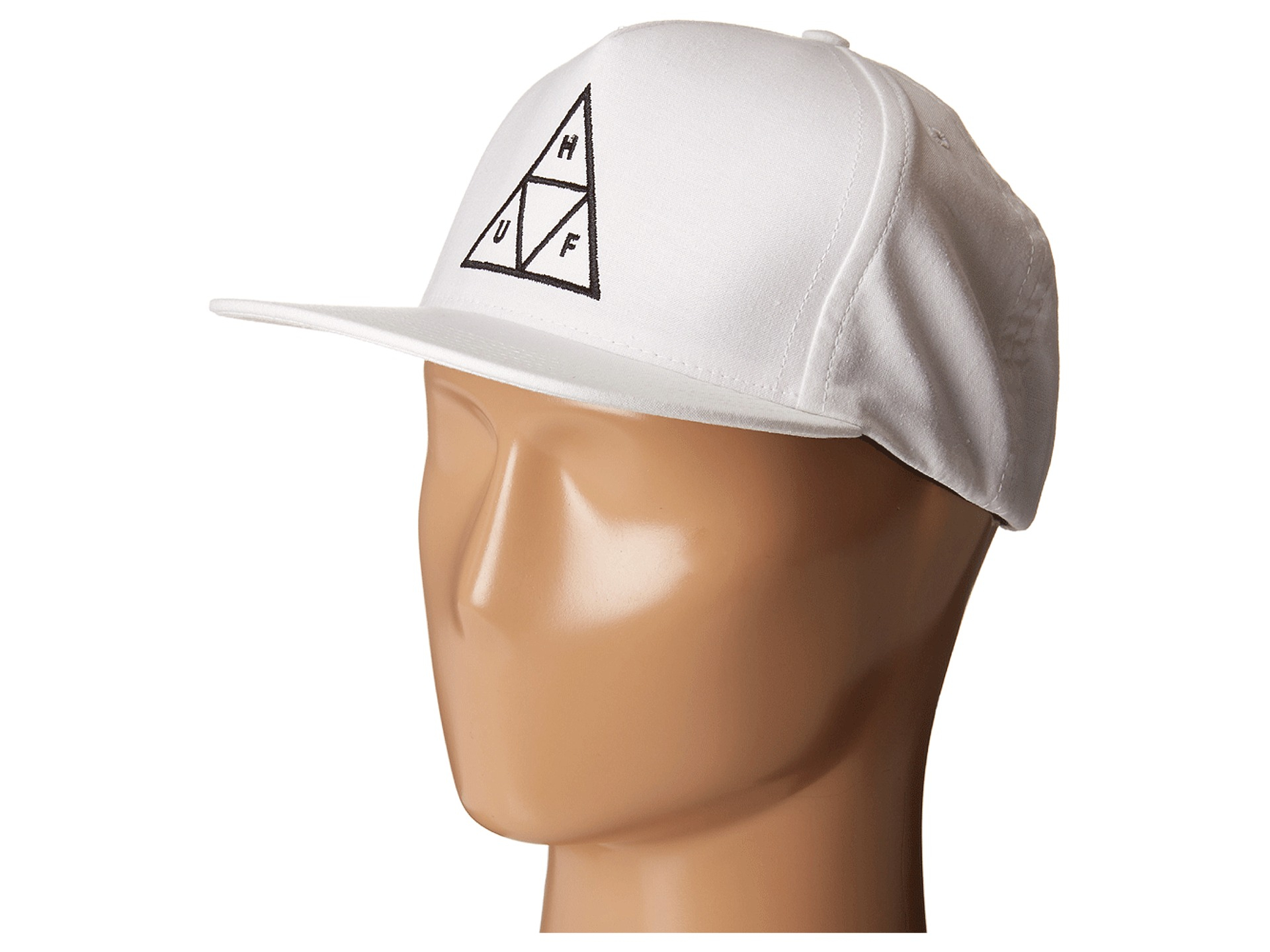 Huf Triple Triangle Tee White - Baseball Cap , HD Wallpaper & Backgrounds