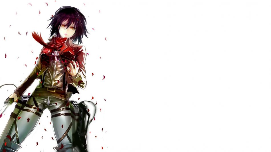 Mikasa Ackerman Shingeki No Kyojin - Shingeki No Kyojin Wallpaper Mikasa , HD Wallpaper & Backgrounds