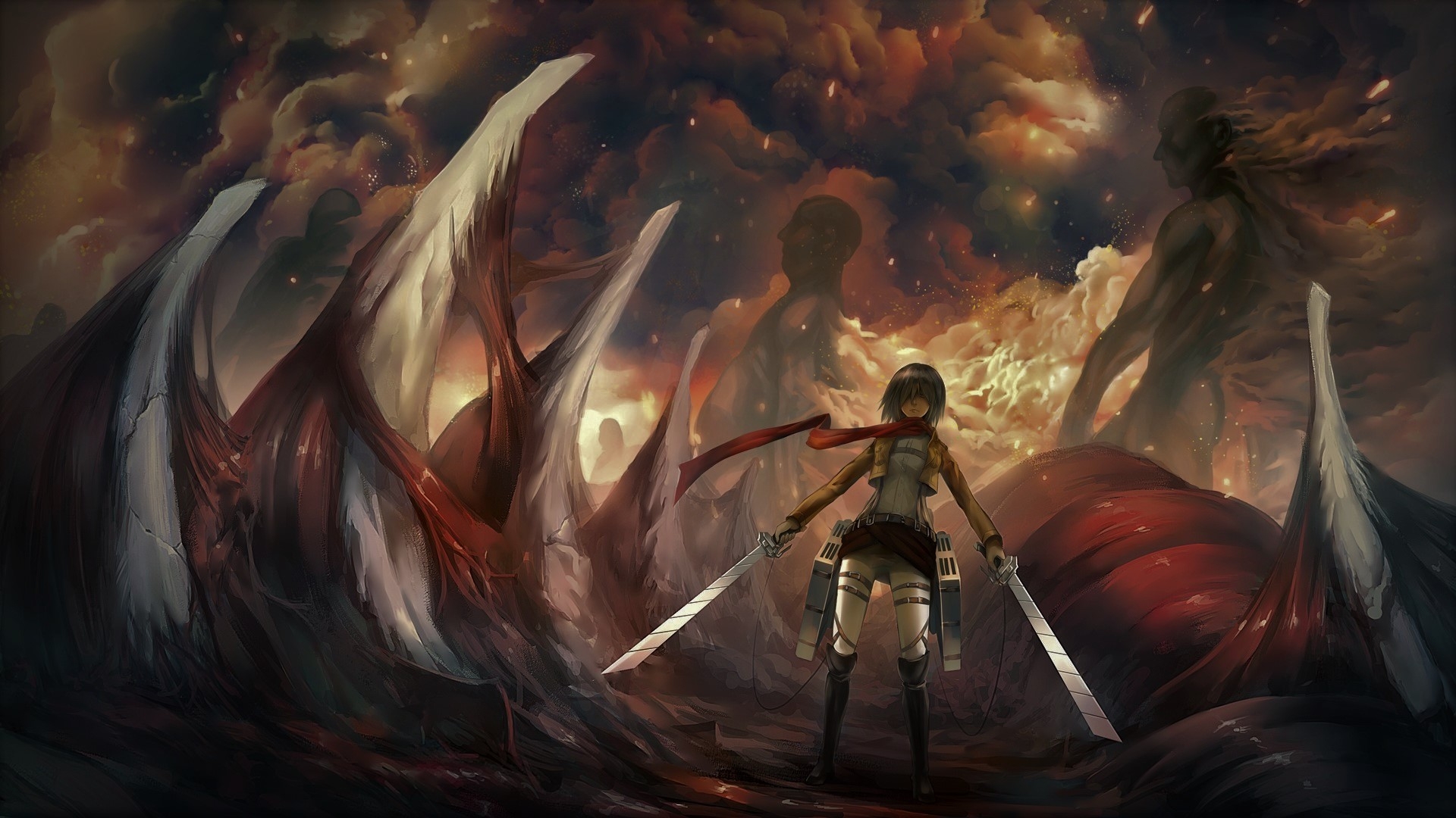 Shingeki No Kyojin Wallpapers - Attack On Titan , HD Wallpaper & Backgrounds